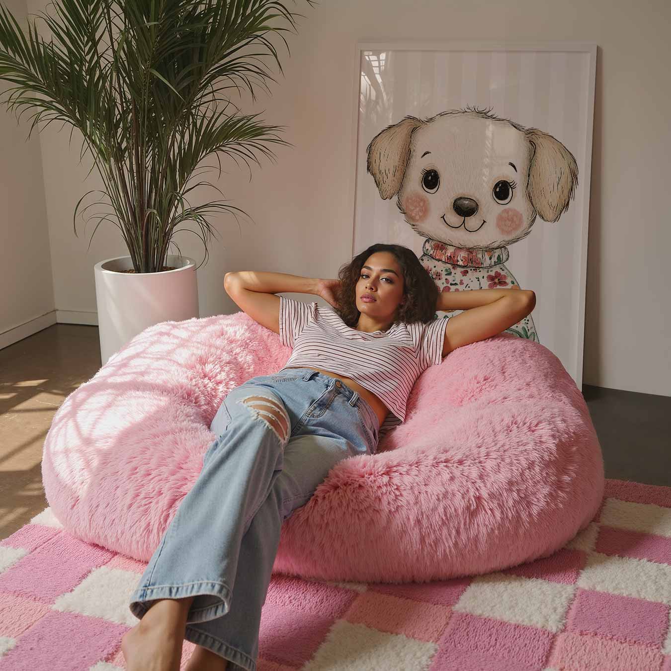 Schattige Puppy Poster-WallArtistic