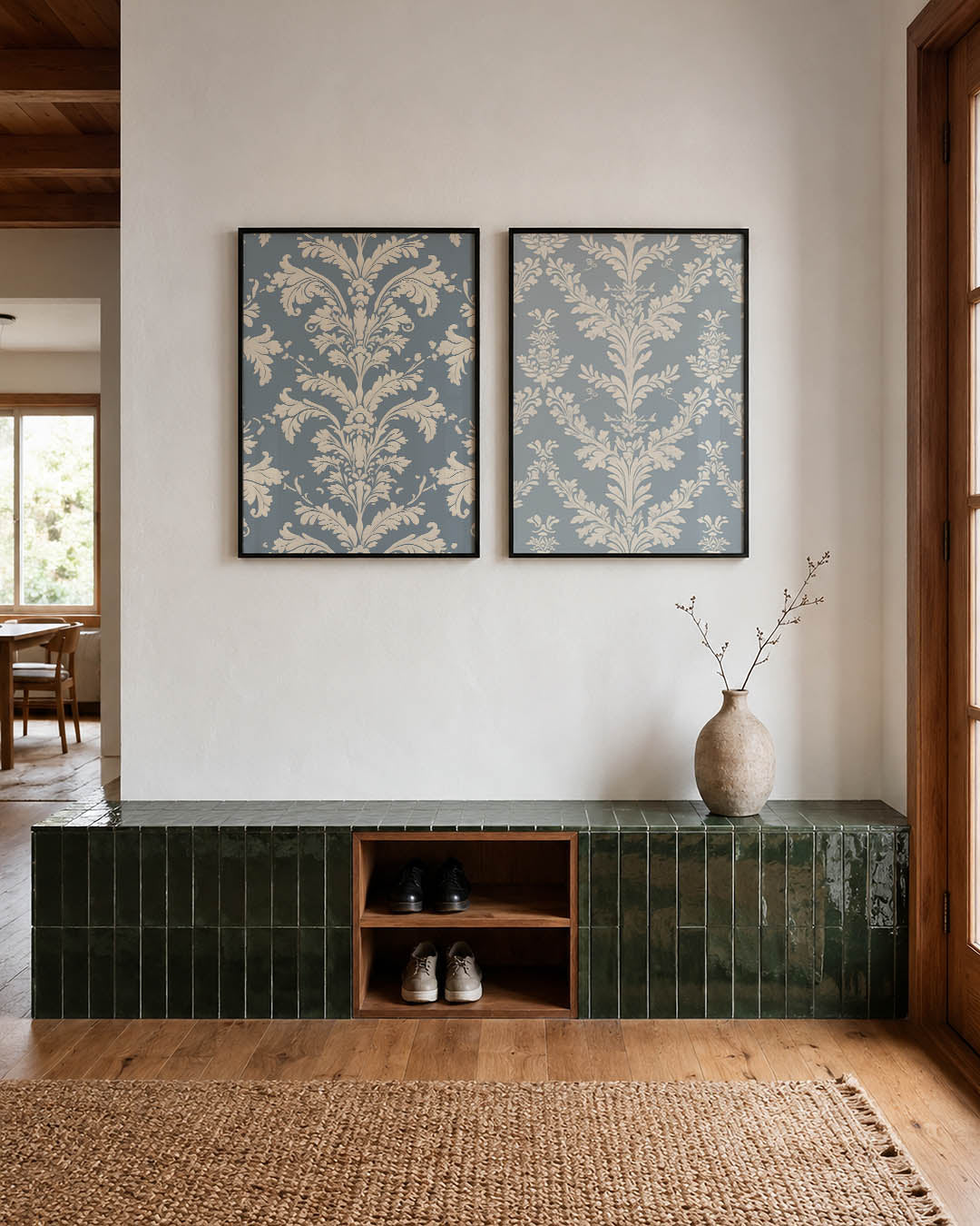 Sierlijke patronen Posterset