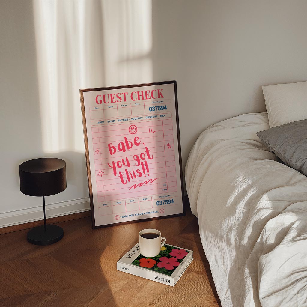 Babe You Got This Poster-WallArtistic