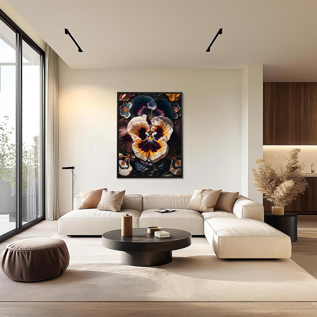 Bloemrijke harmonie Kunstwerk