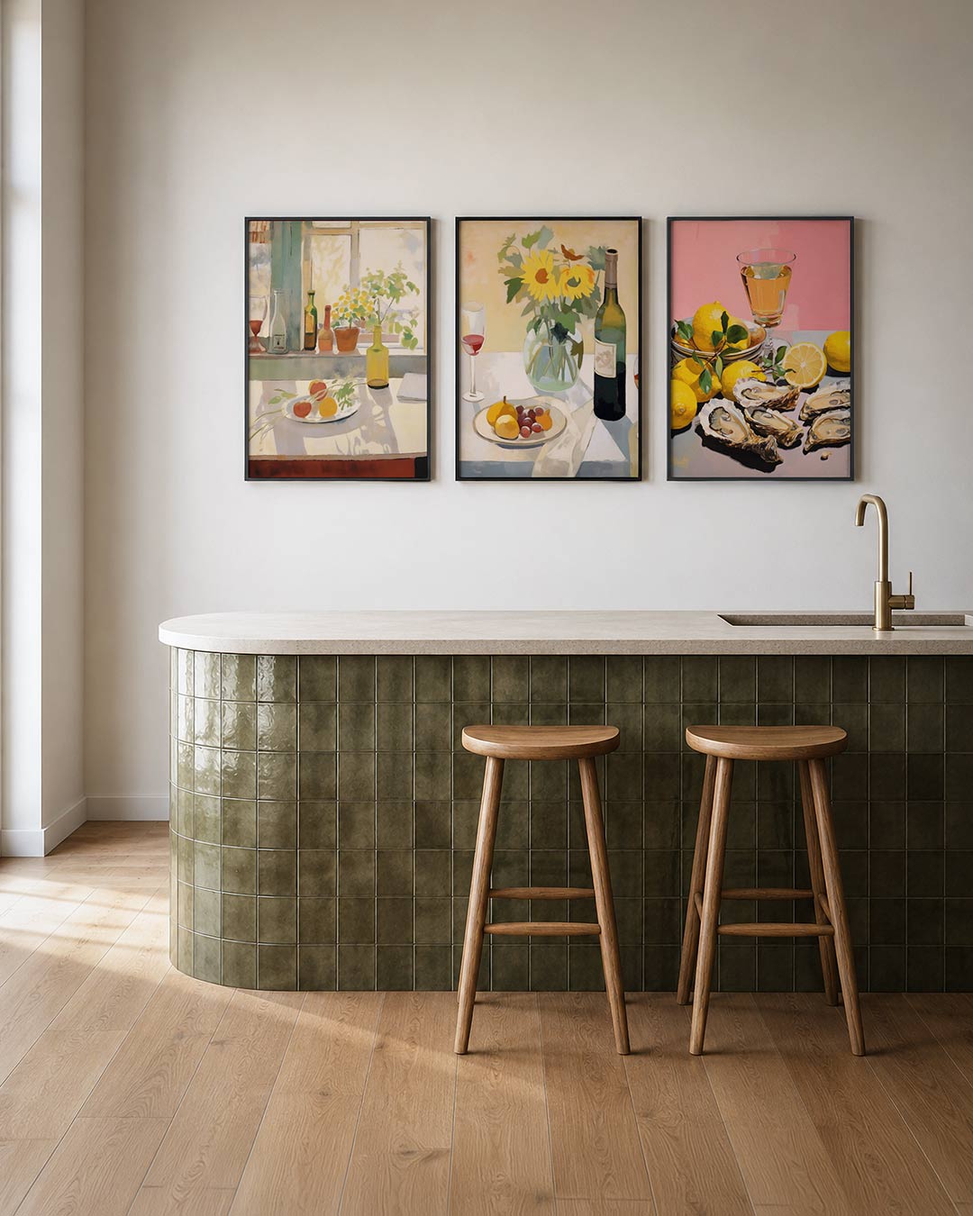 Licht en schaduw Posterset