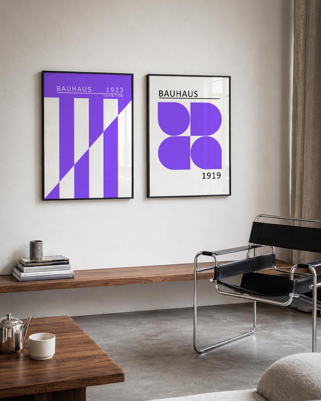 Lijnen en vlakken Posterset