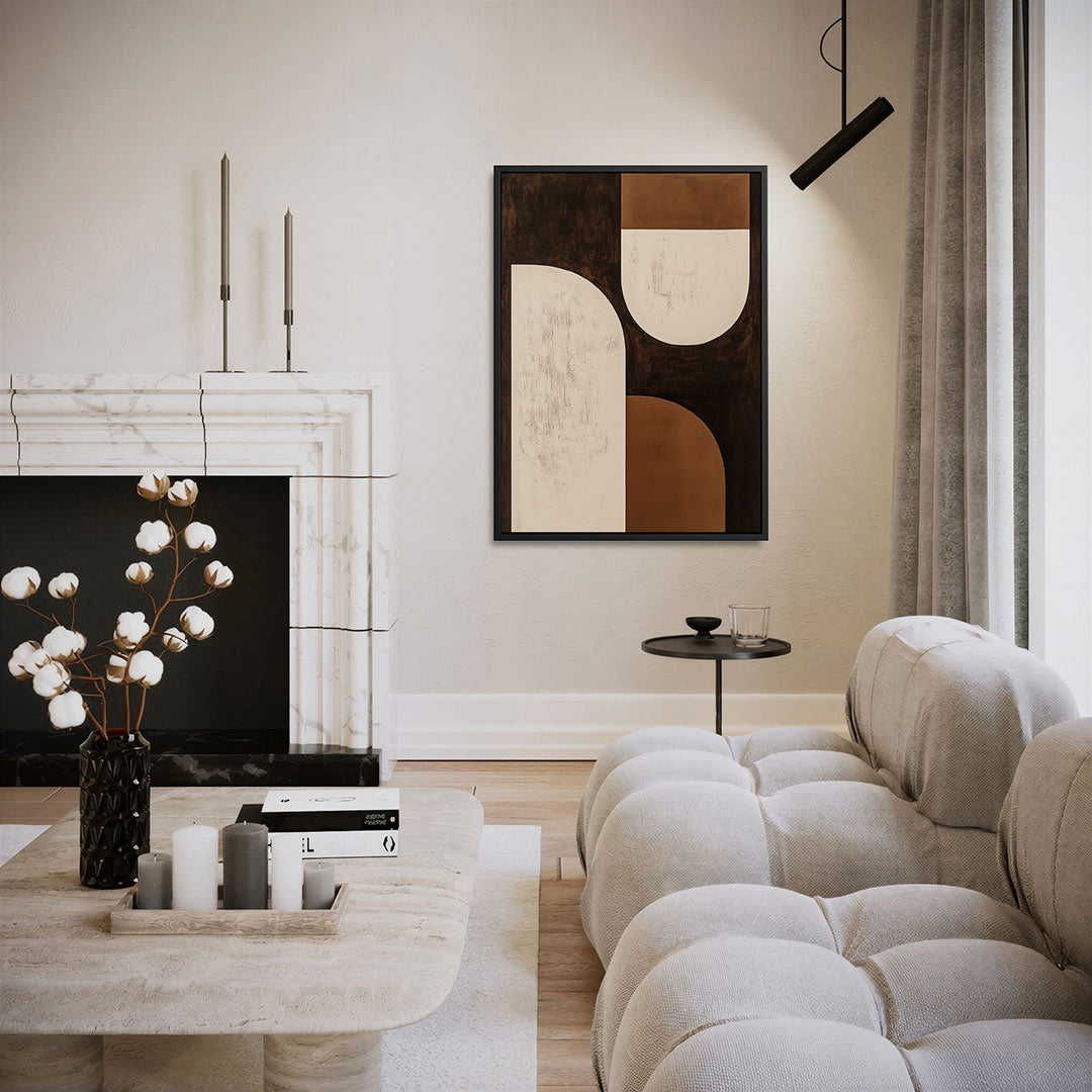 Geometrische vormen Kunstwerk