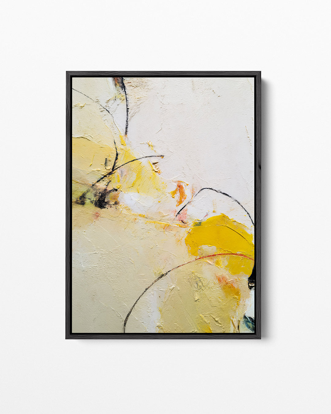 Dynamische lijnen en vormen Kunstwerk