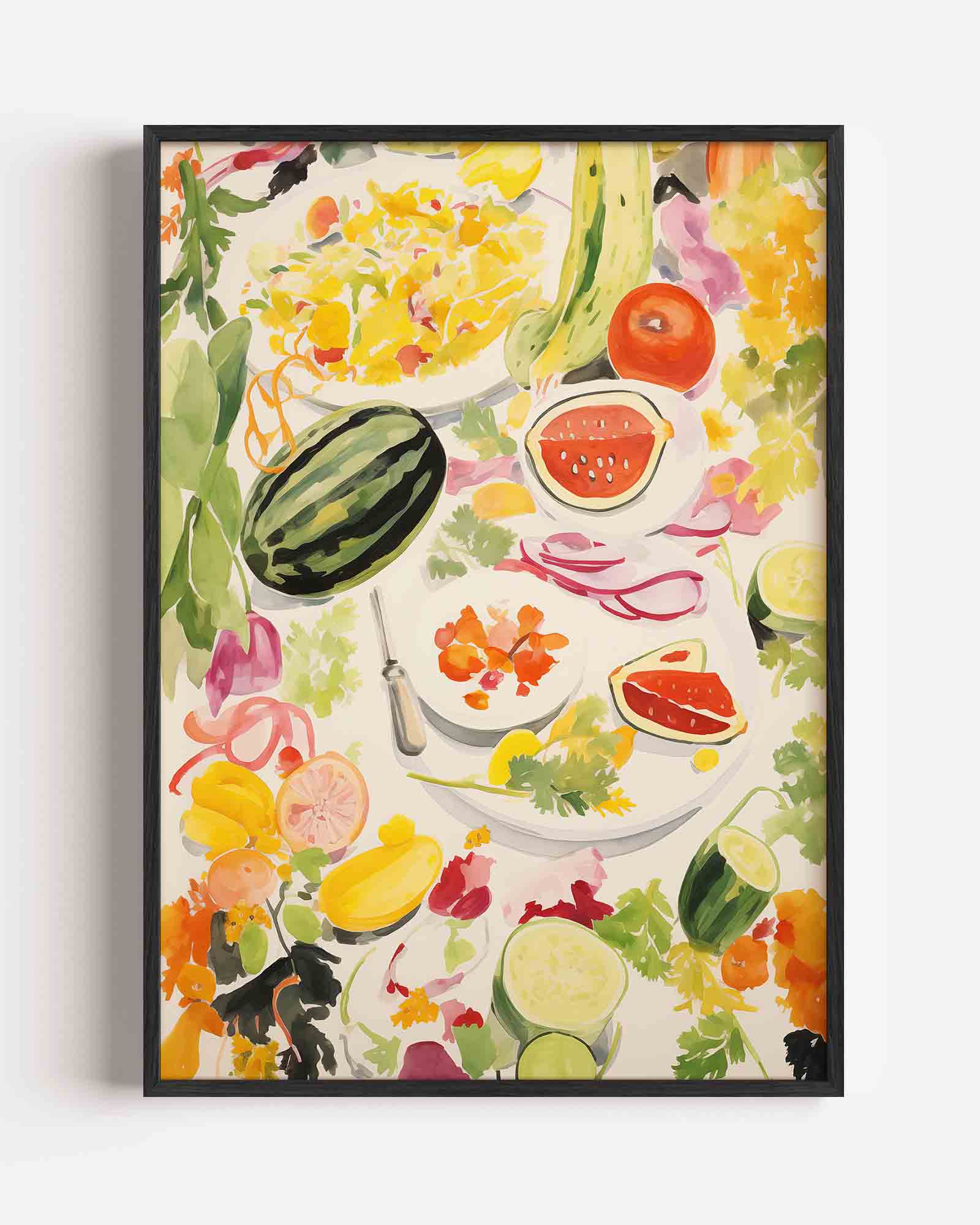 Fruit en groenten Poster