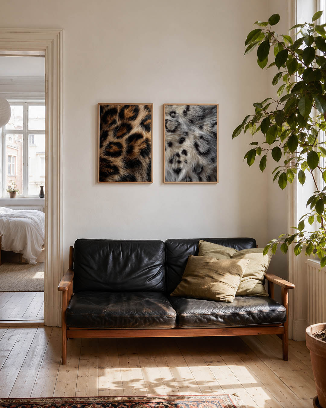 Vlekken en textuur Posterset