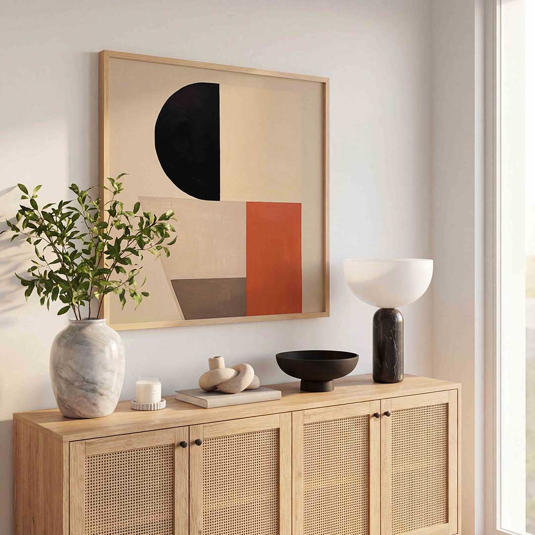 Geometrische vormen Poster