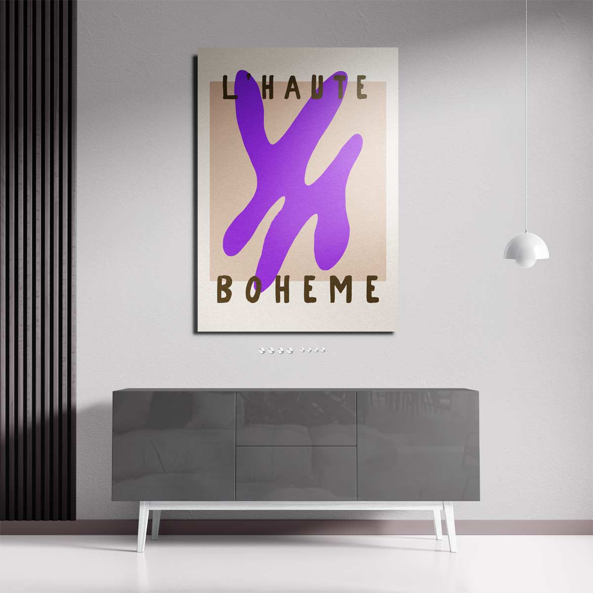 L'Haute Boheme Abstract Kunstwerk-canvas-dibond-plexiglas-wanddecoratie-WallArtistic