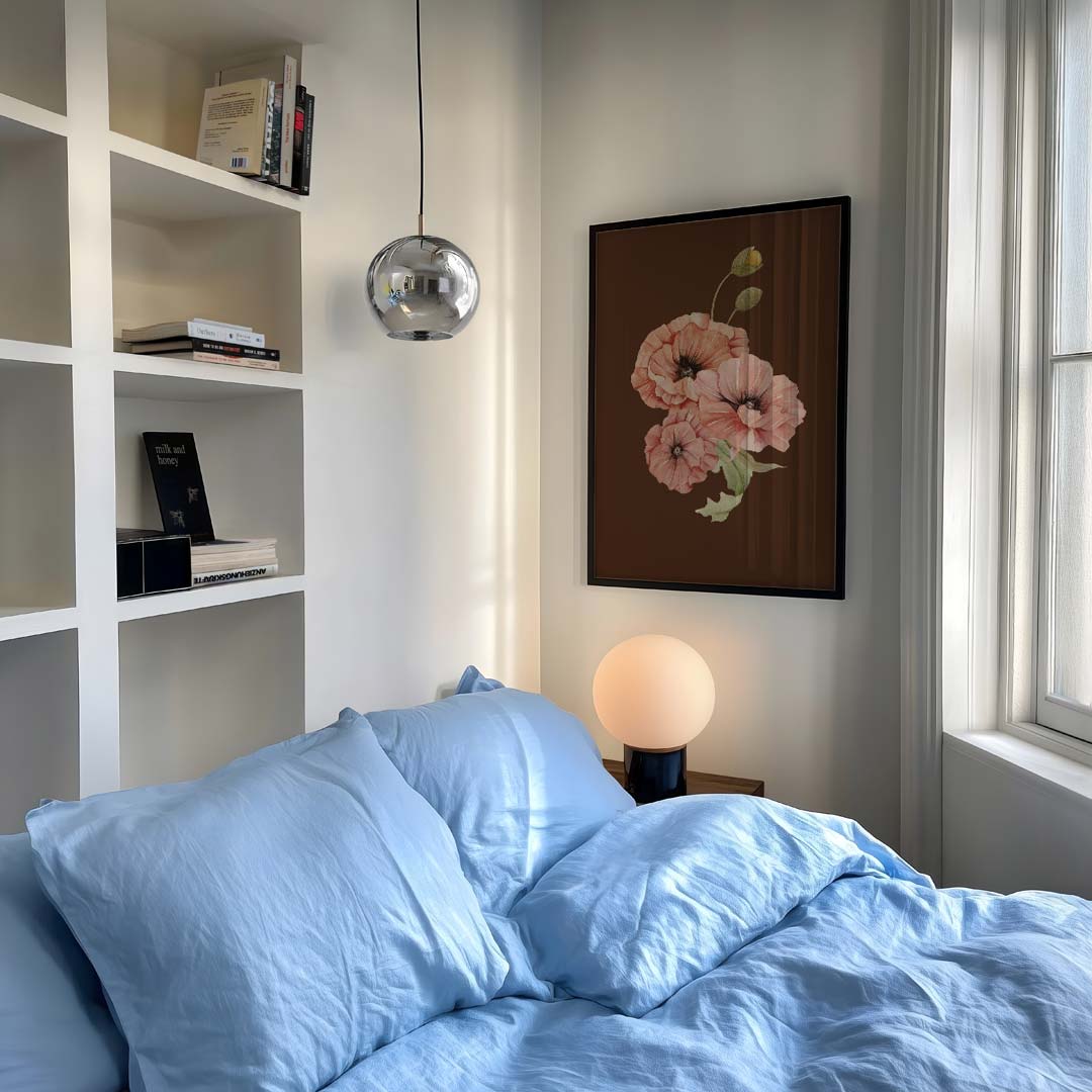 Romantische Rozenbloeiers Poster-WallArtistic