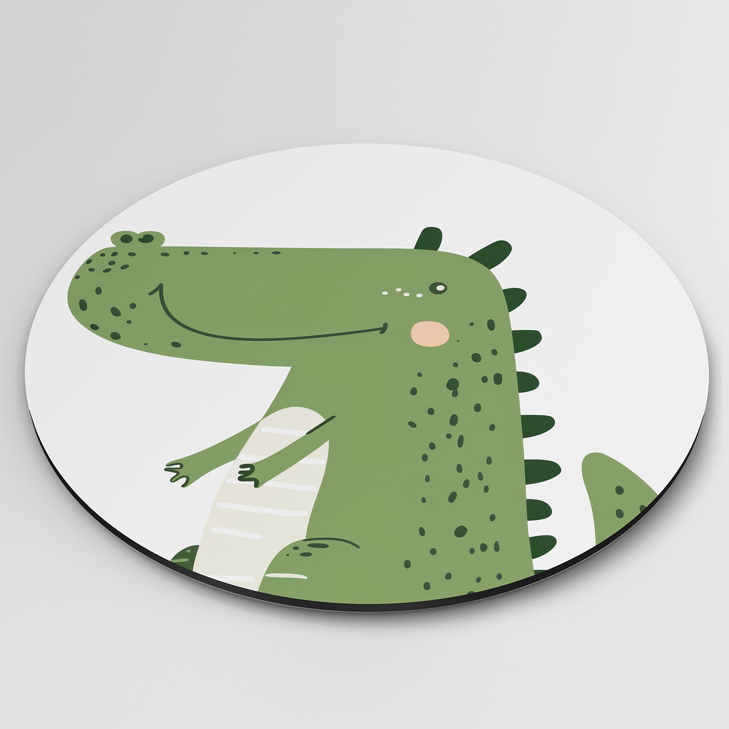 Groene krokodil Muurcirkel