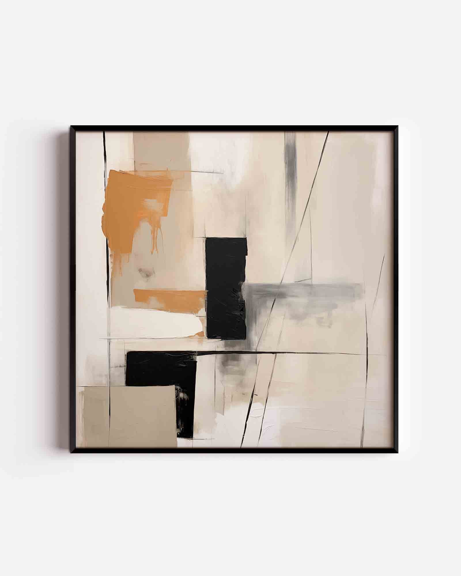 Abstracte vormen Poster
