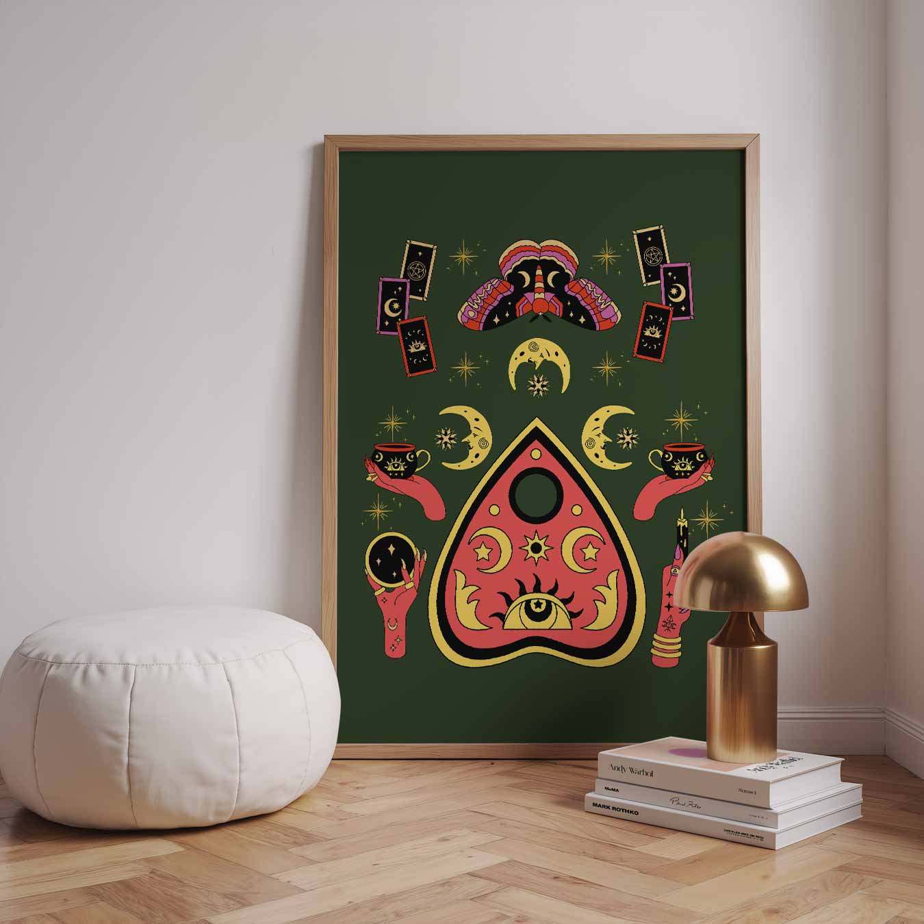 Mystieke Symbolen Poster-WallArtistic