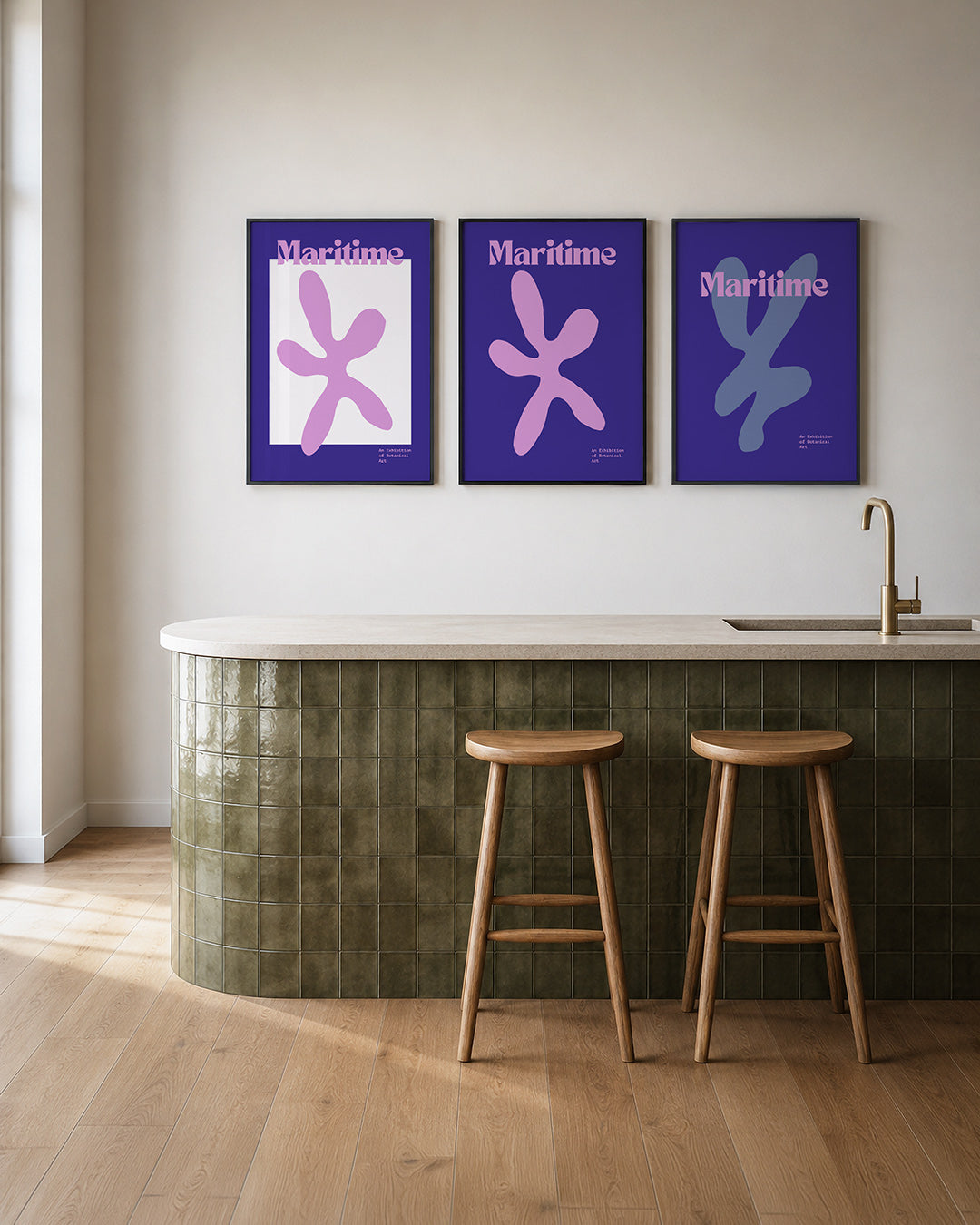 Vorm en kleur Posterset