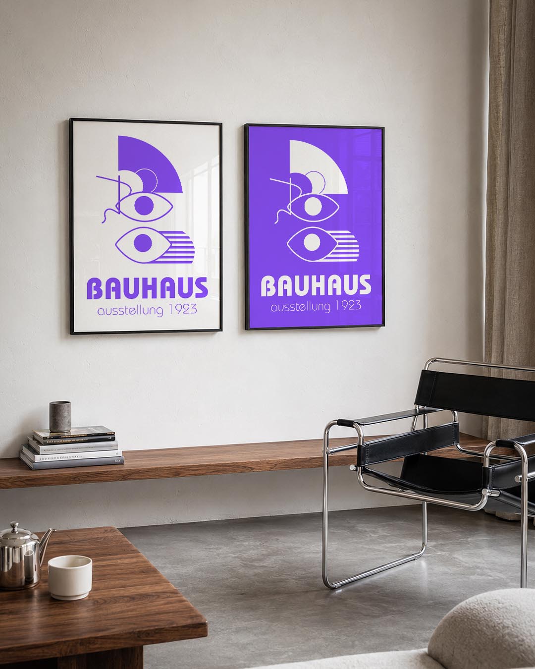 Vorm en lijnenspel Posterset