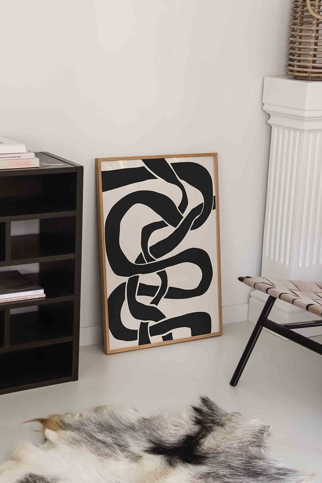 Abstracte vormen Poster
