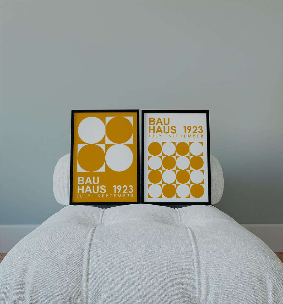 Cirkel en vierkant Posterset