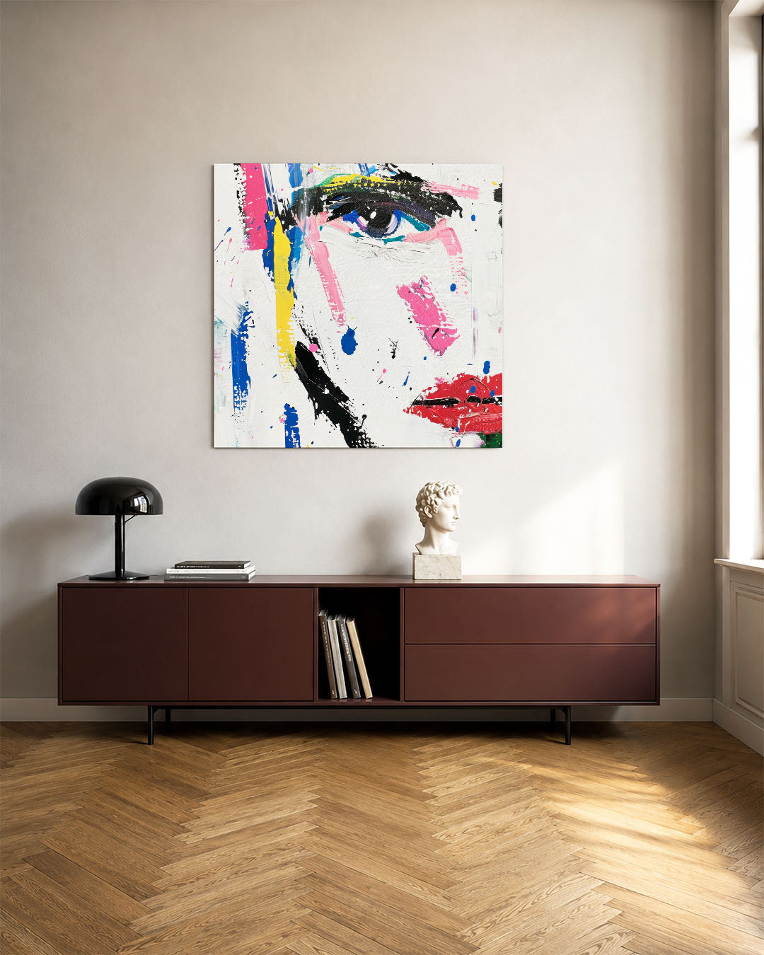 Kleurencompositie Kunstwerk