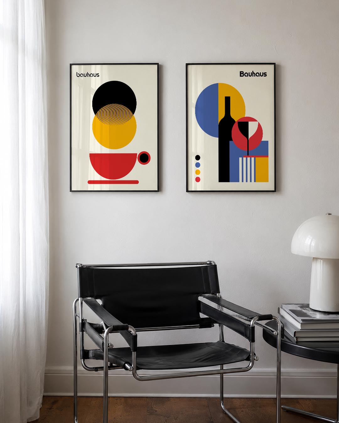 Vormen en vlakkenspel Posterset