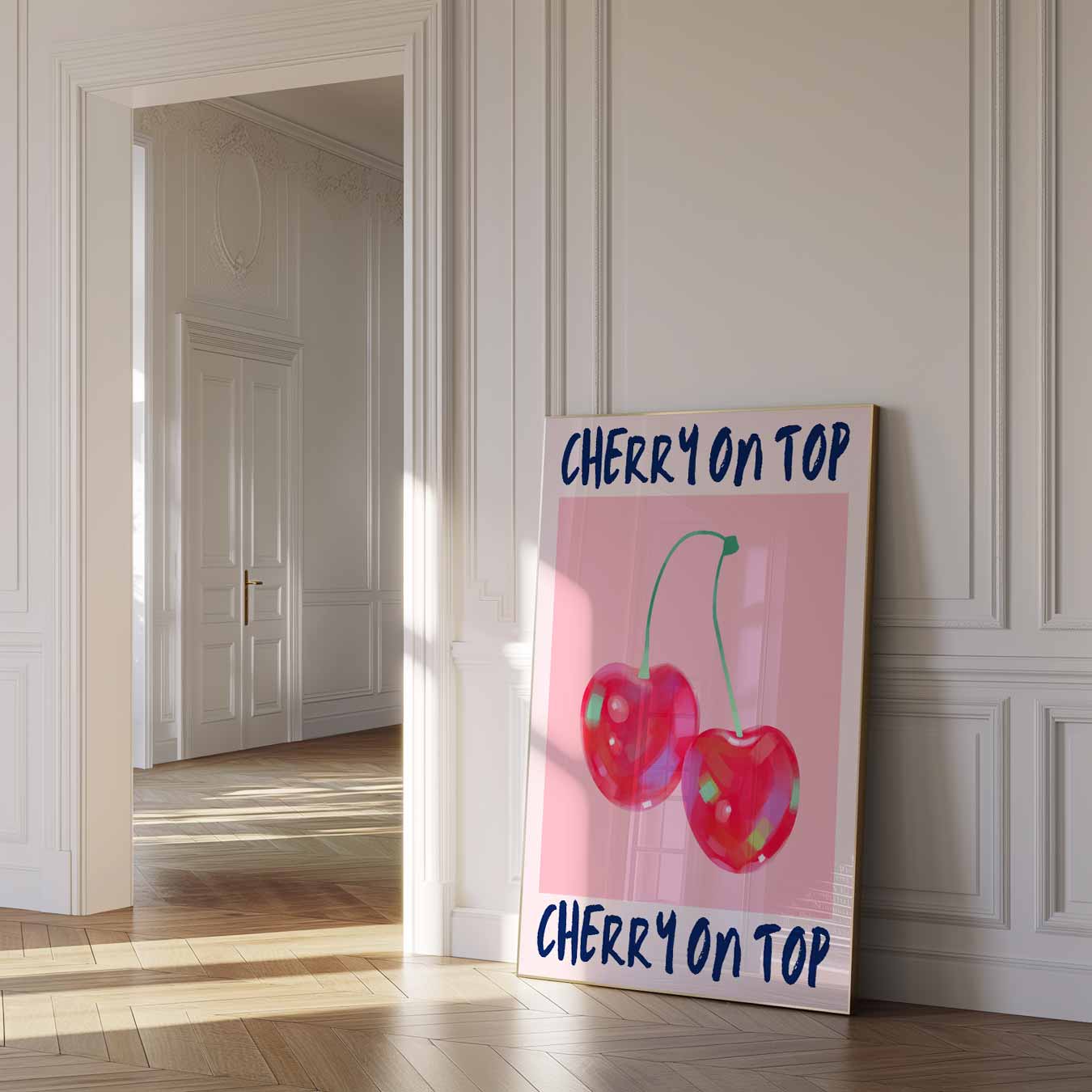 Cherry On Top Poster-WallArtistic