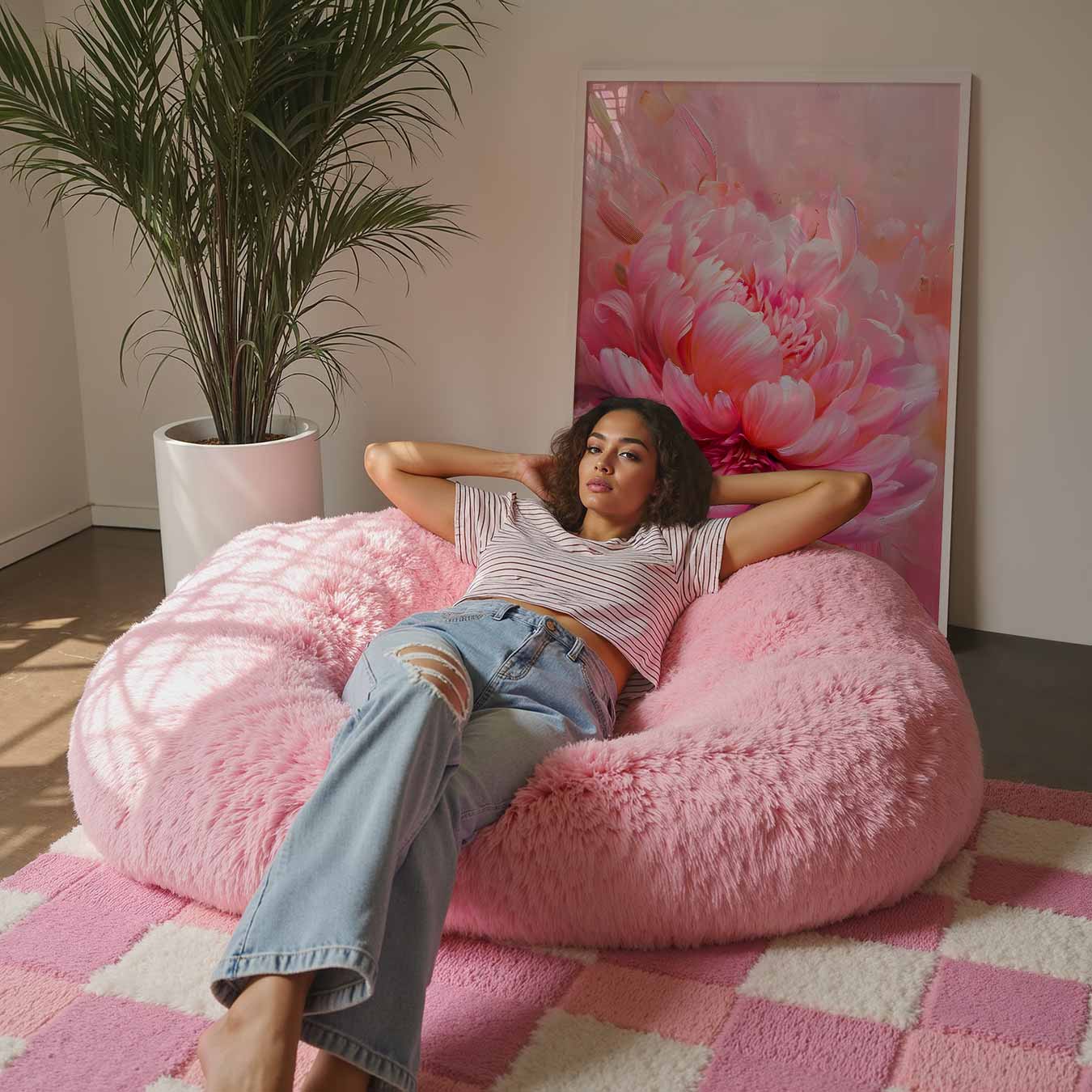 Bloemendroom Kunstposter-WallArtistic
