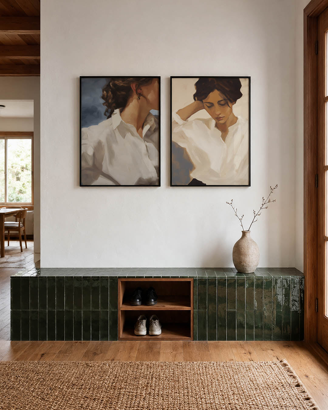 Zachte kleurvlakken Posterset