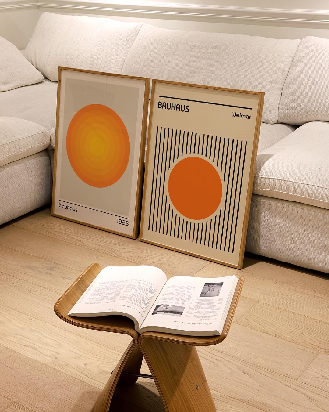 Cirkel en lijnen Posterset