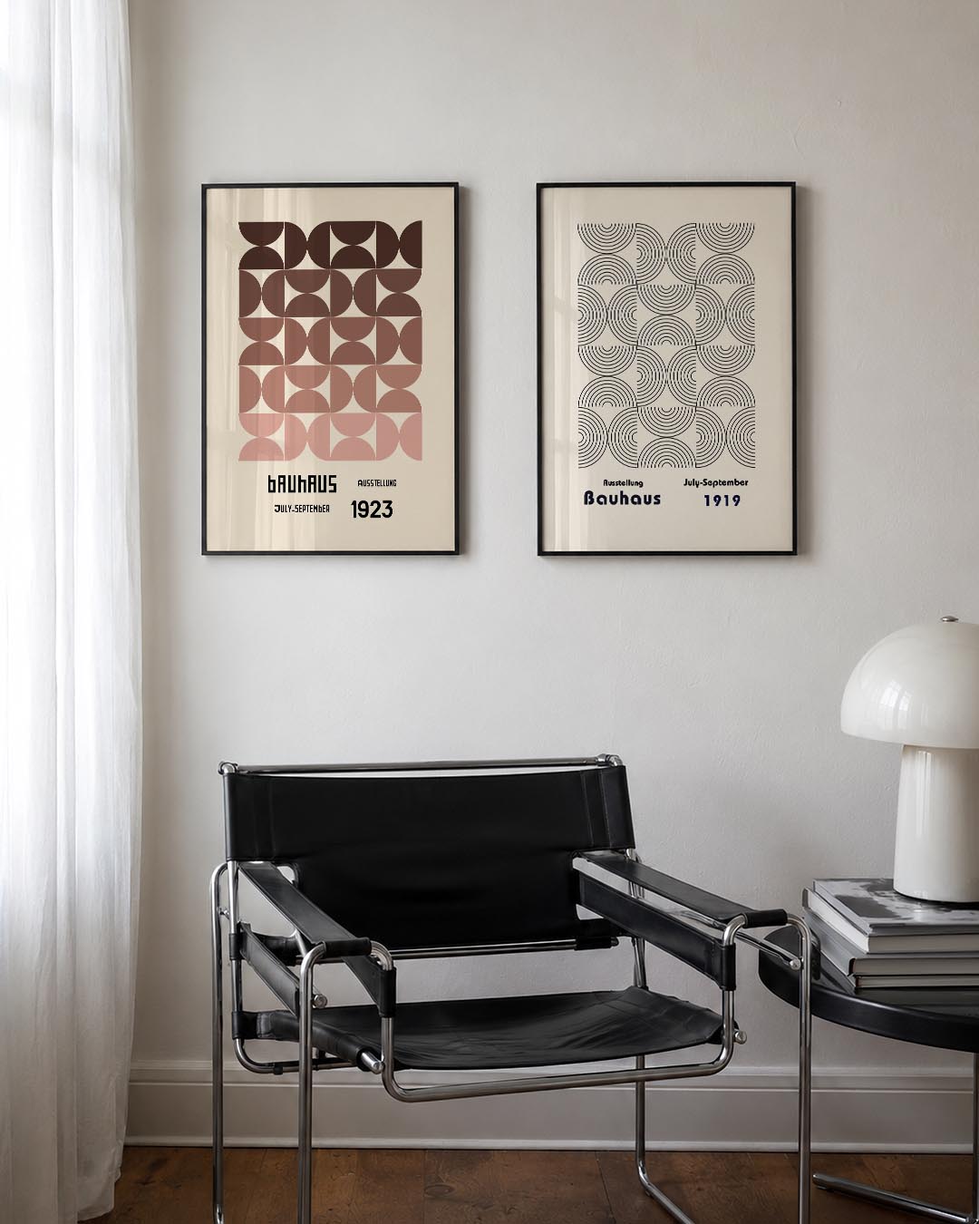 Vormritme en kleur Posterset