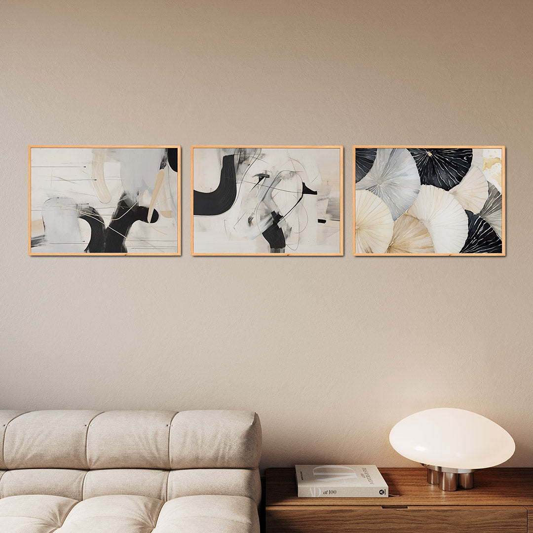 Lijnen en vormen Posterset