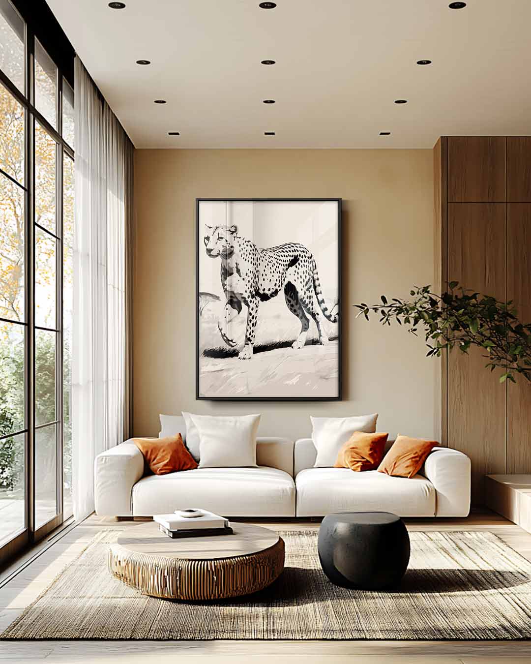 Majestic Cheetah Artwork