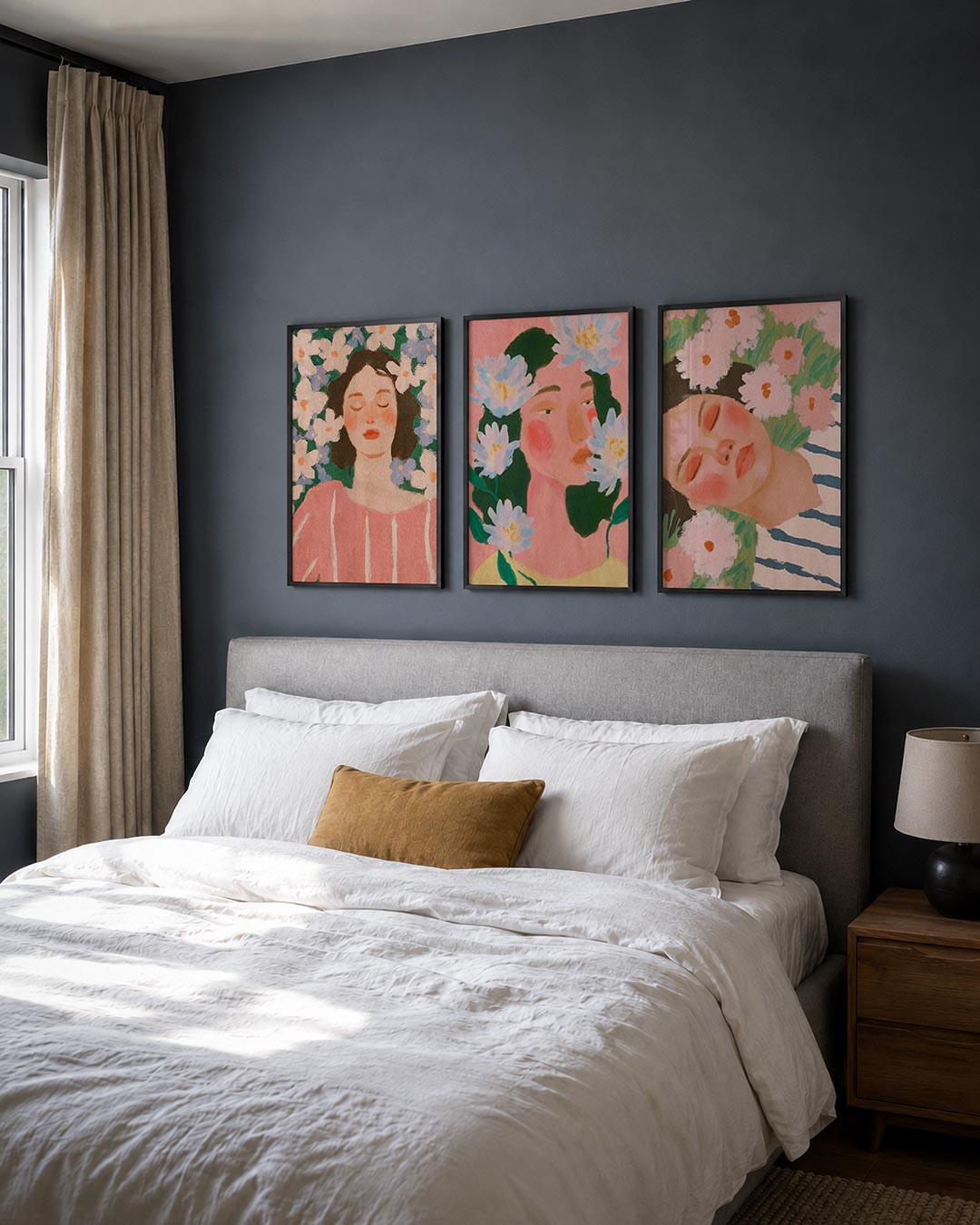 Bloemen en rust Posterset