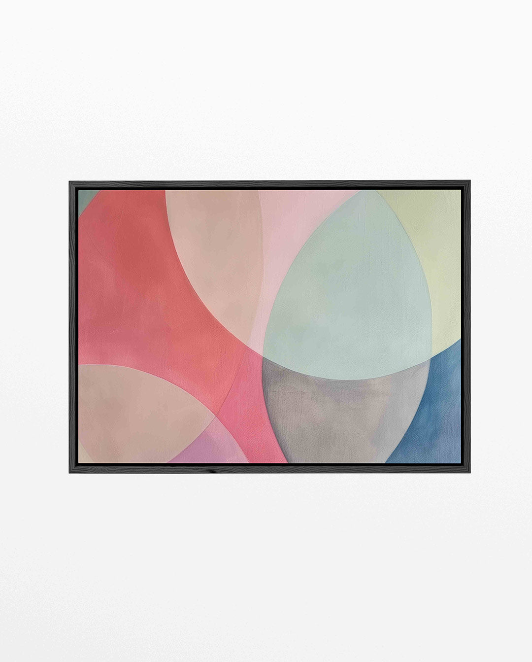 Kleurrijke cirkelvormen Kunstwerk
