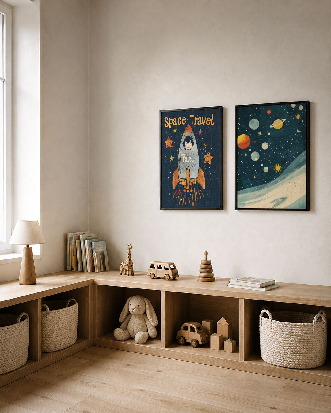Ruimtevaart kat Posterset