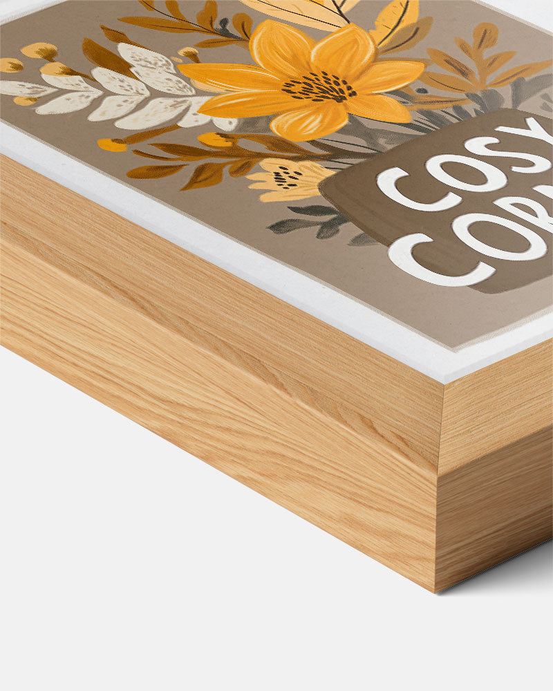 Cosy Corner Bloemenposter-WallArtistic