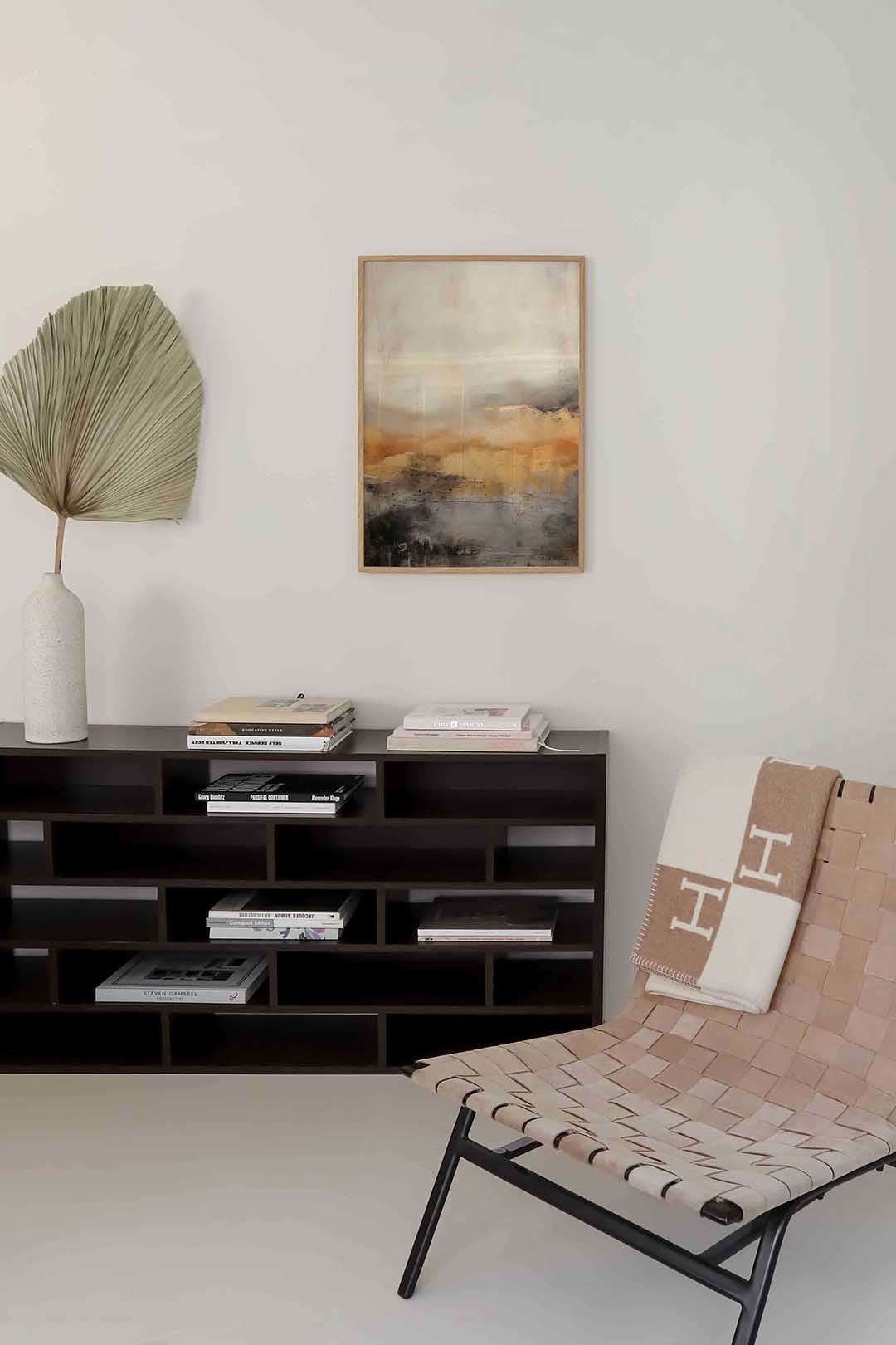 Abstracte landschap Poster