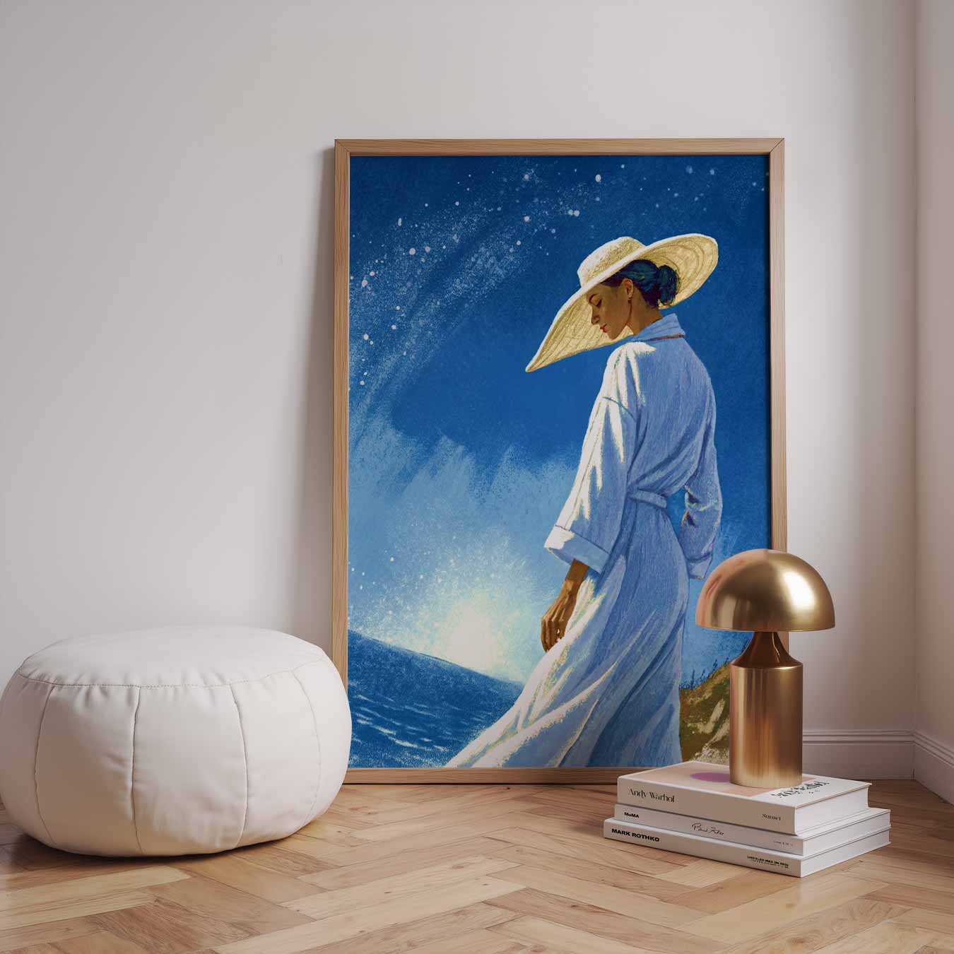 Dromerige Zomer Avond Poster-WallArtistic