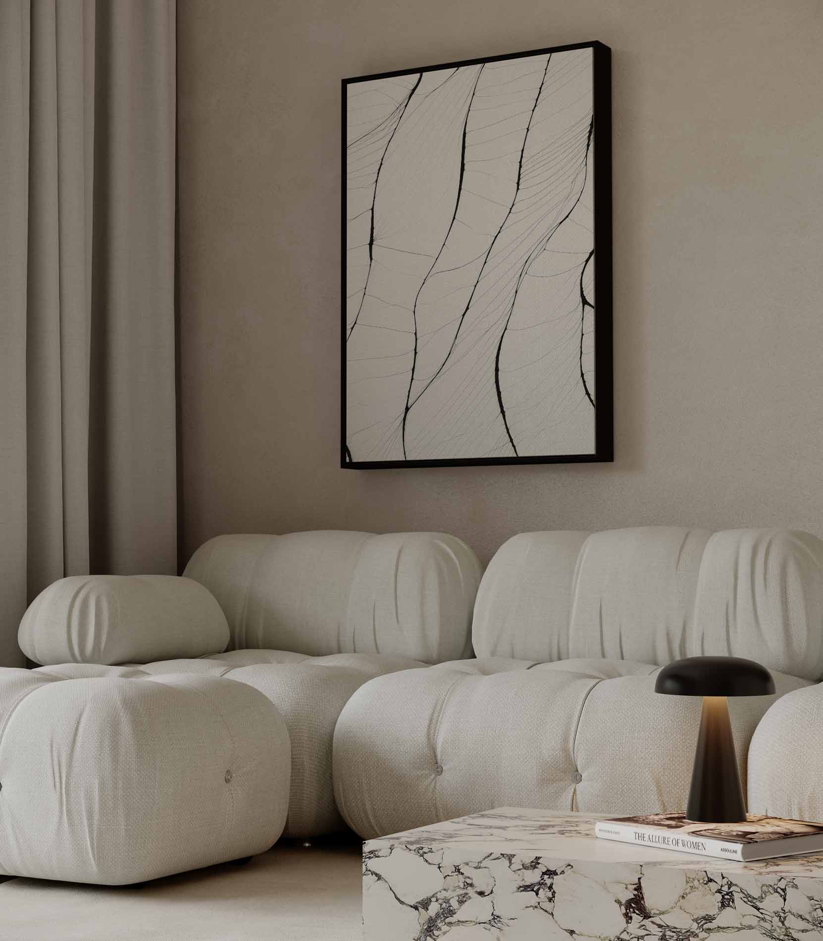 Fragiele Natuurpracht Kunstwerk-canvas-dibond-plexiglas-wanddecoratie-WallArtistic