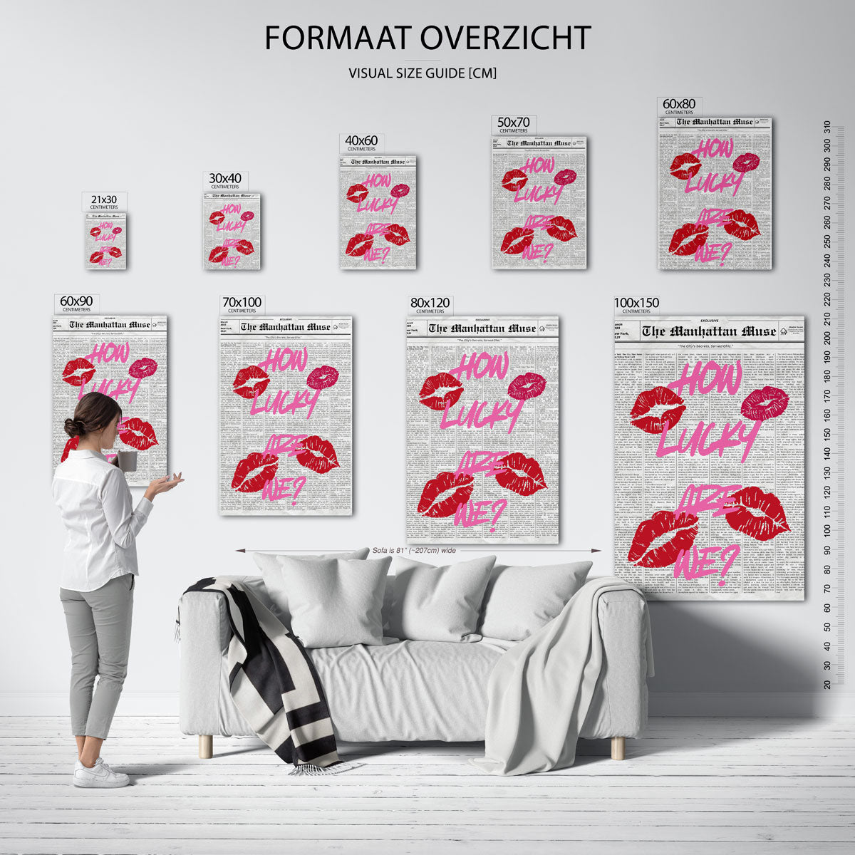 How lucky are we Poster