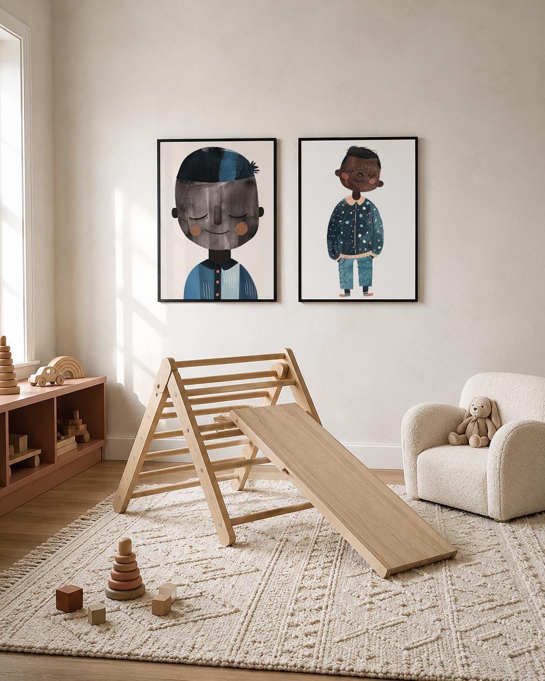 Vrolijke vormen Posterset