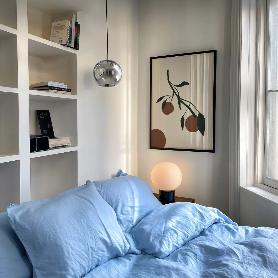 Zomerse Tak Abstracte Kunstposter-WallArtistic