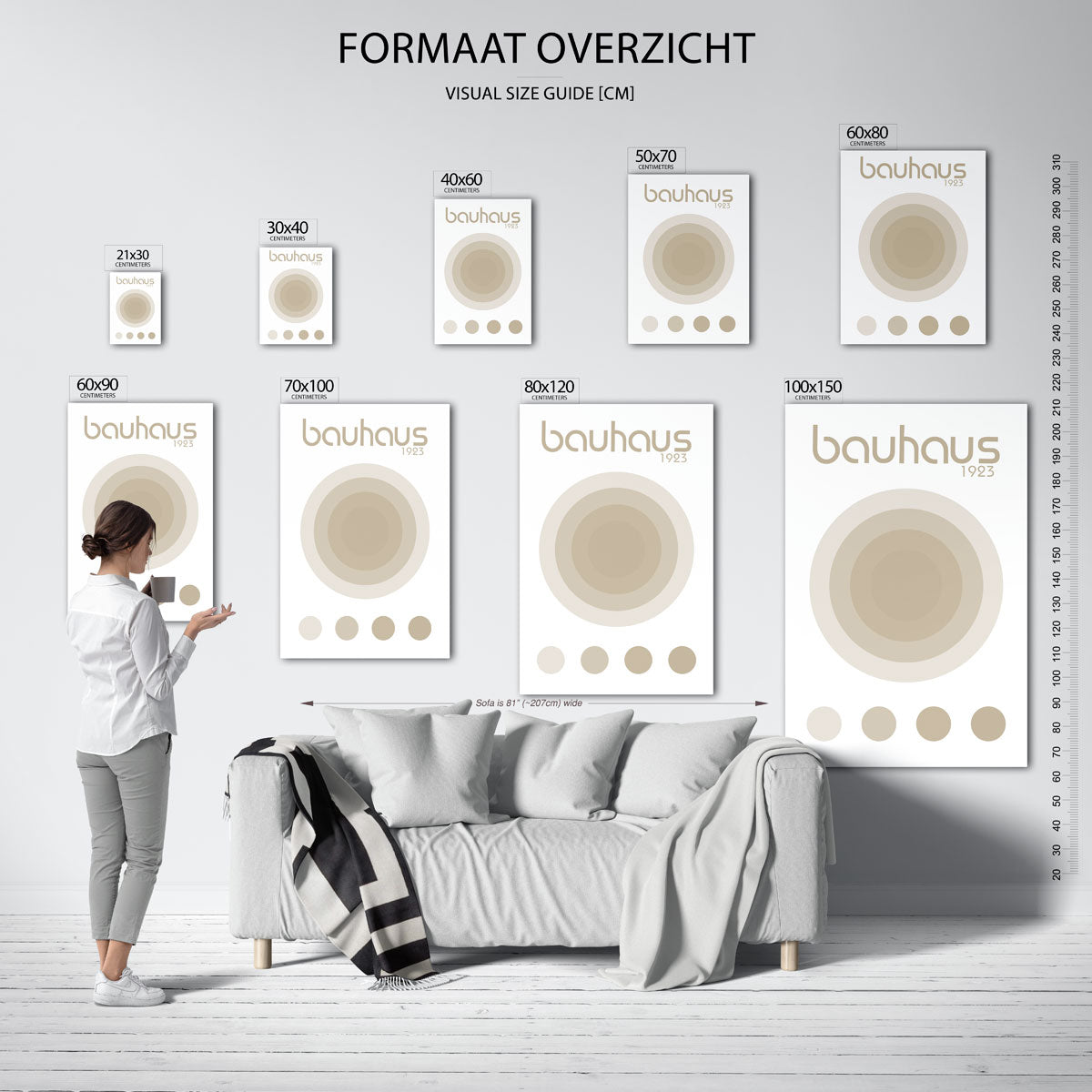 Vorm en balans Poster