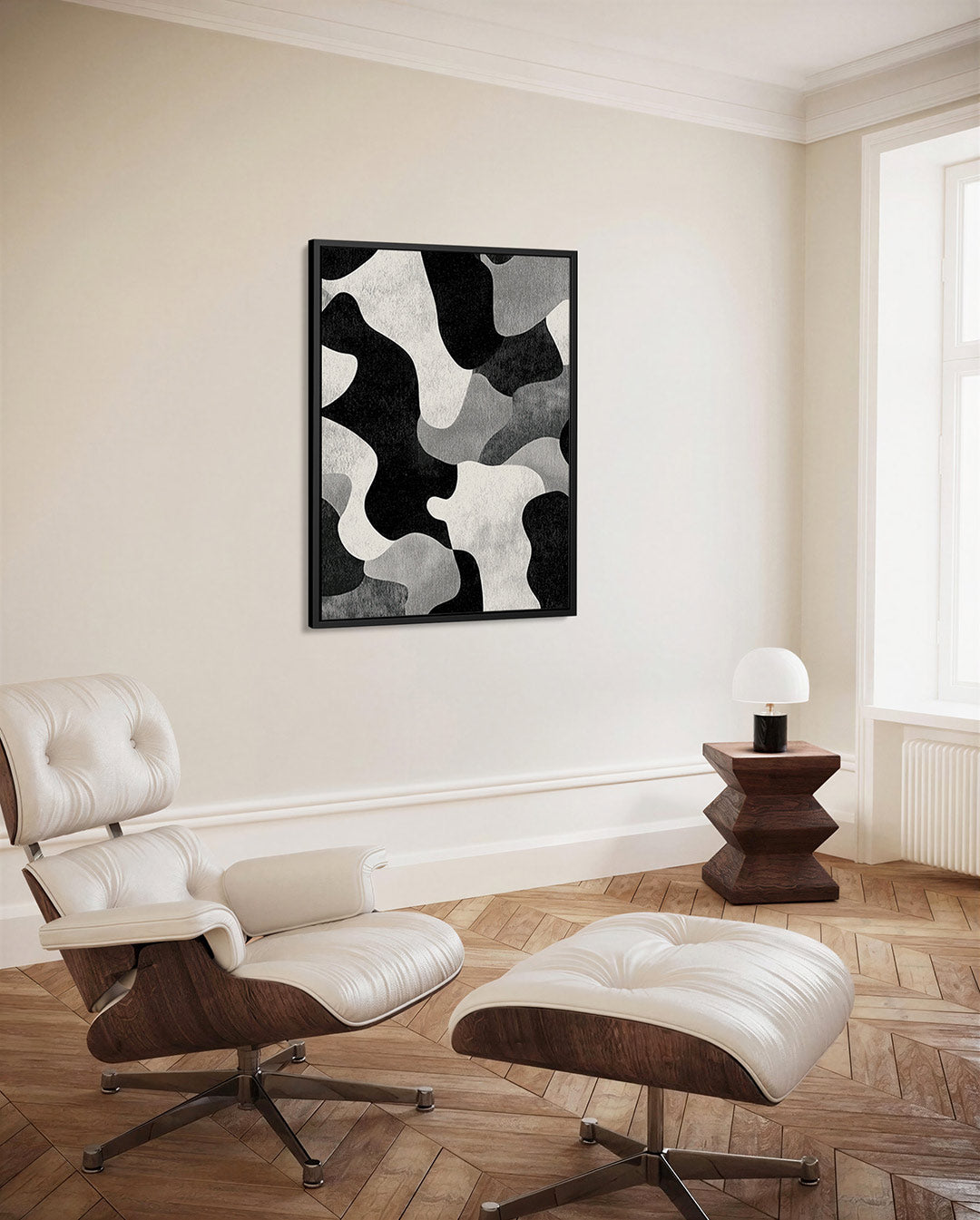 Organische vormen Kunstwerk