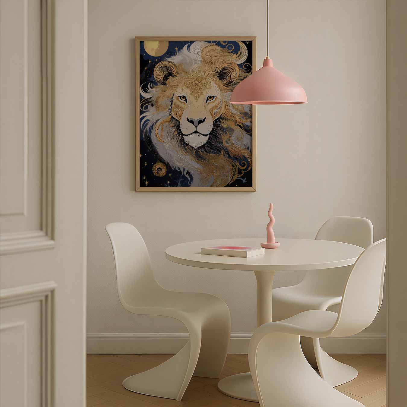 Majestueuze Leeuwenposter-WallArtistic