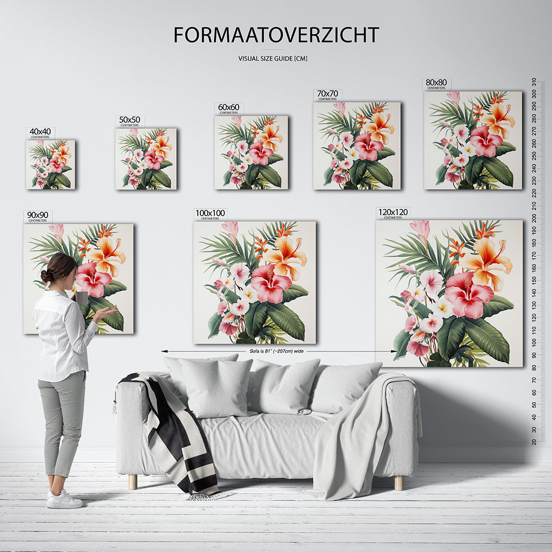 Bloemenpracht Kunstwerk
