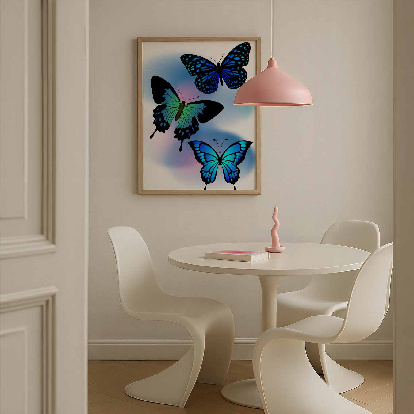 Betoverende Vlinderpracht Poster-WallArtistic