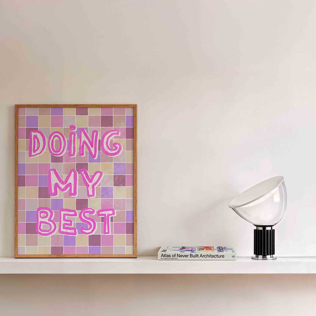Doing my best Poster