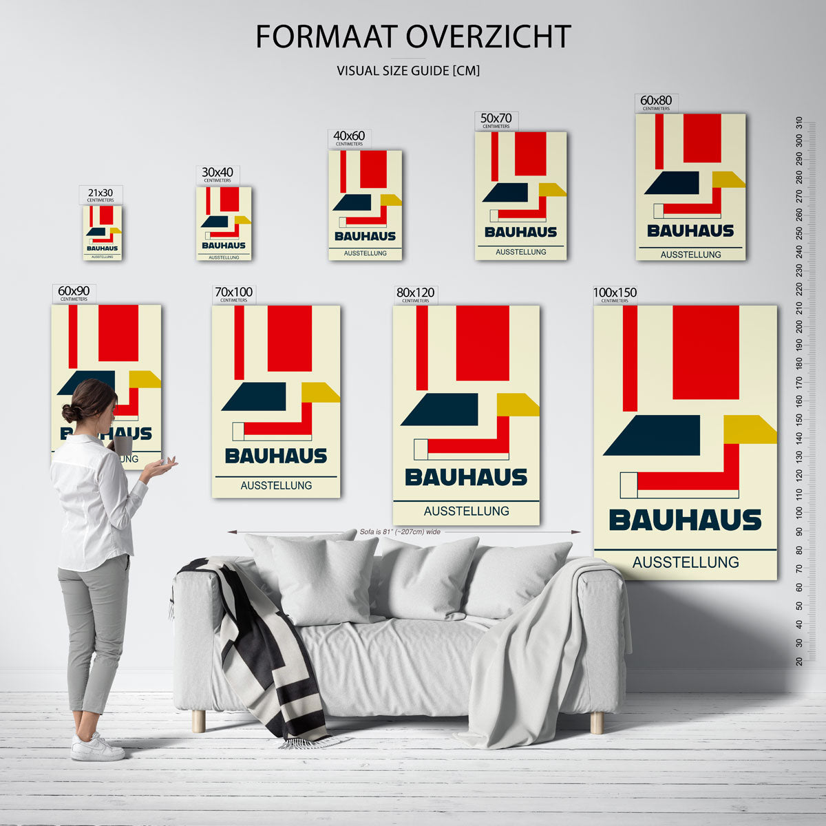 Vorm en kleur Poster