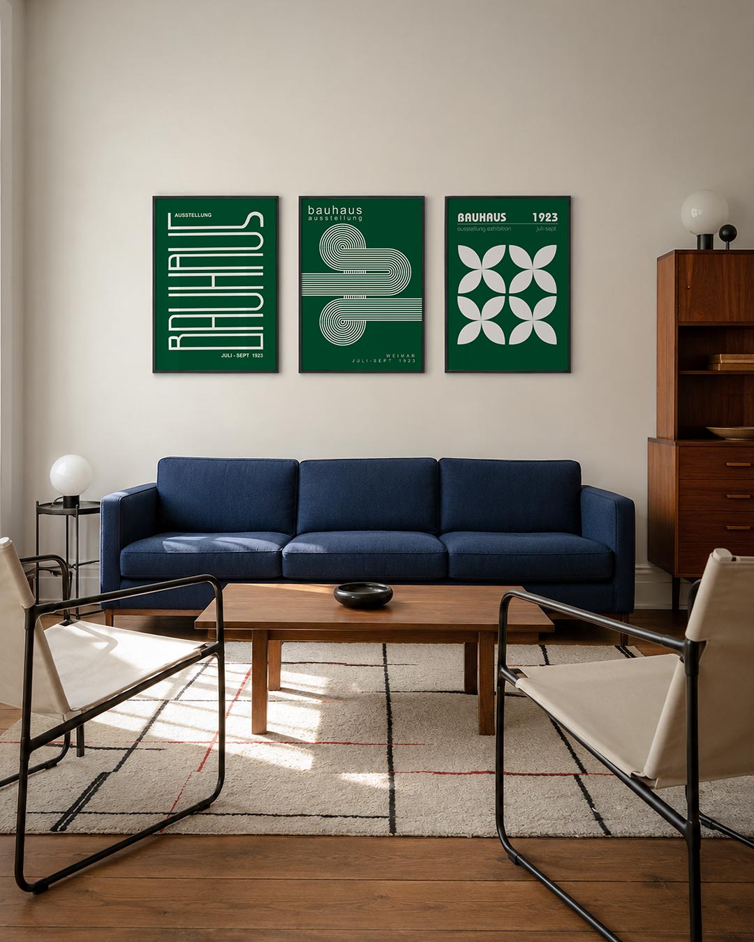 Lijnen en kleurvlakken Posterset