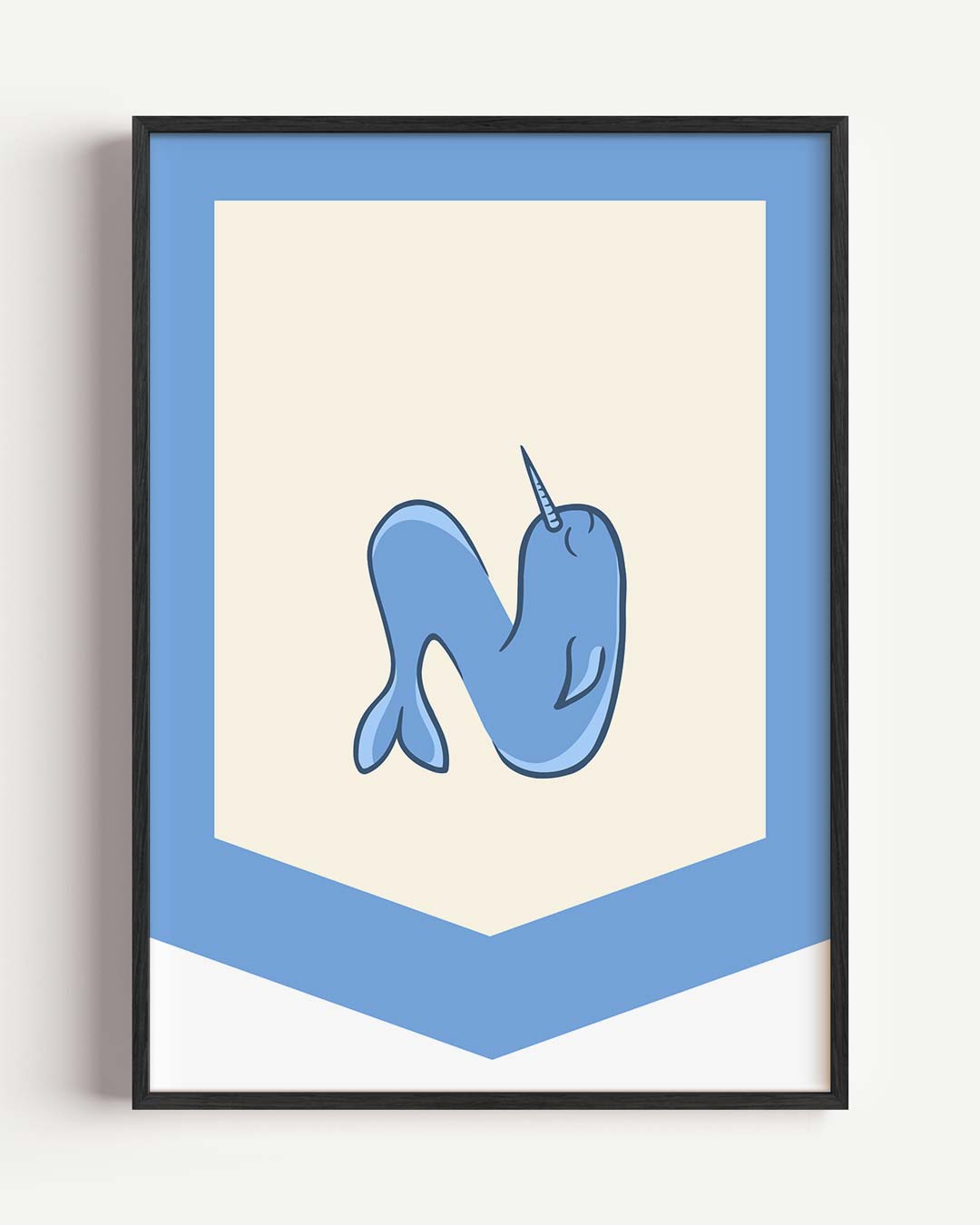 Magische Narwal Poster-WallArtistic