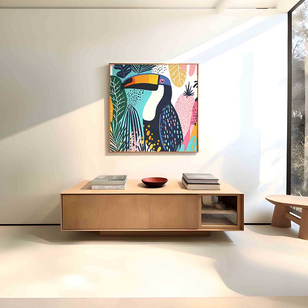 Tropische toekan Poster