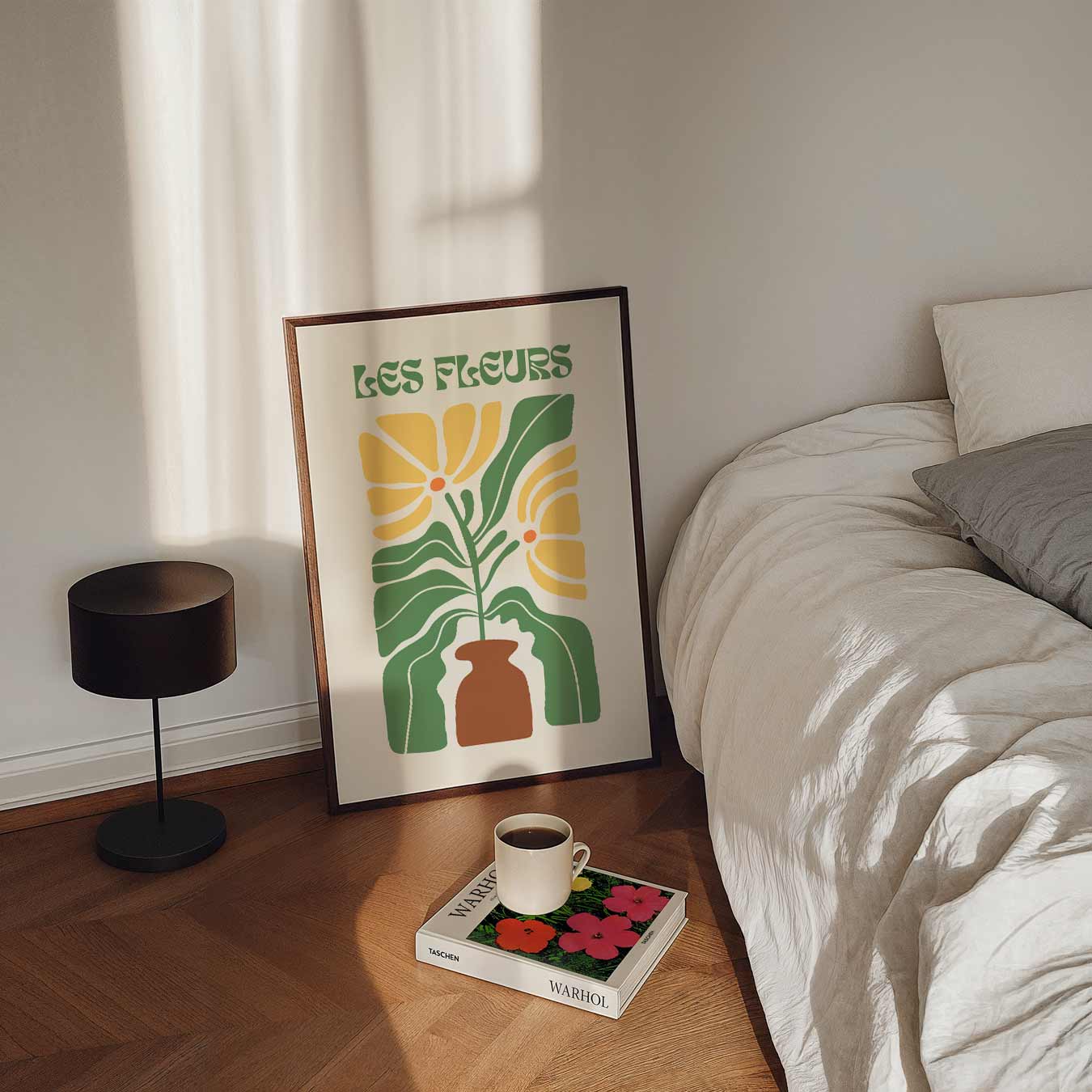 Bloemrijke Vaas Poster-WallArtistic